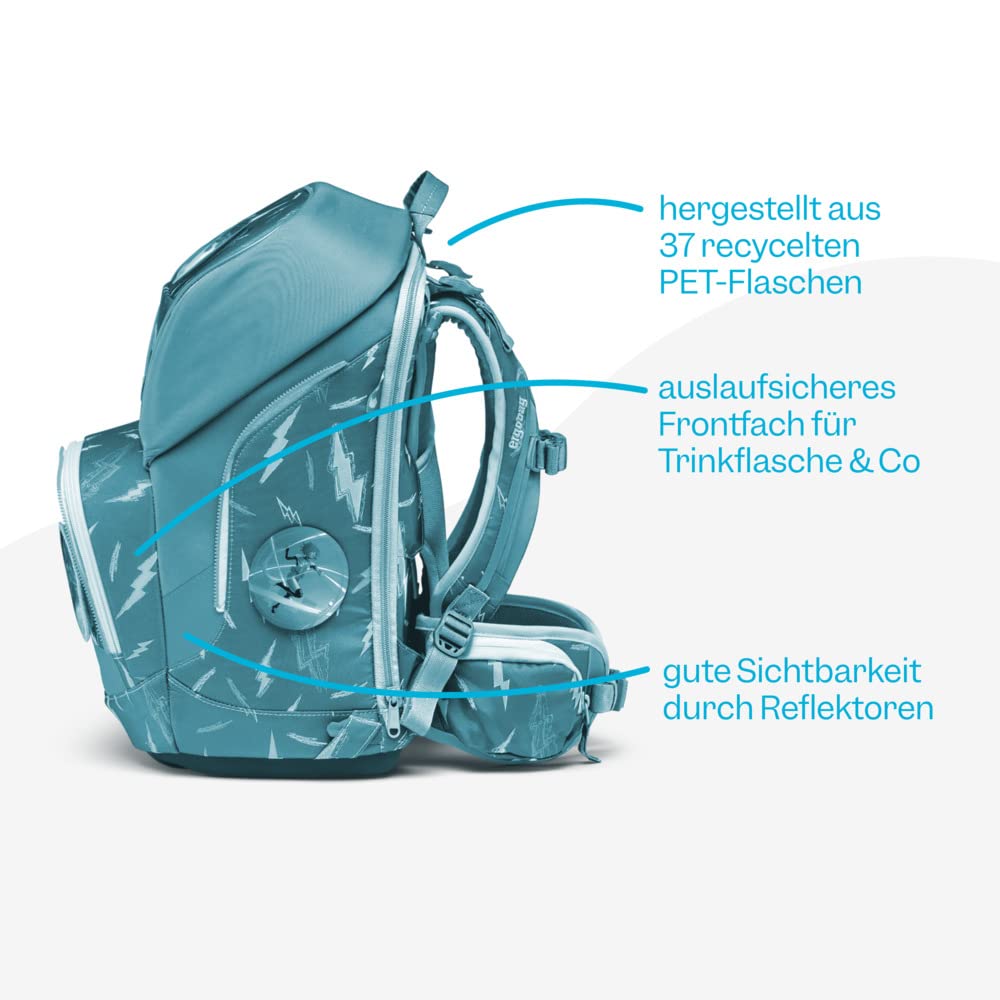 ergobag Wide Schulranzen-Set 5tlg Bärzaubernd