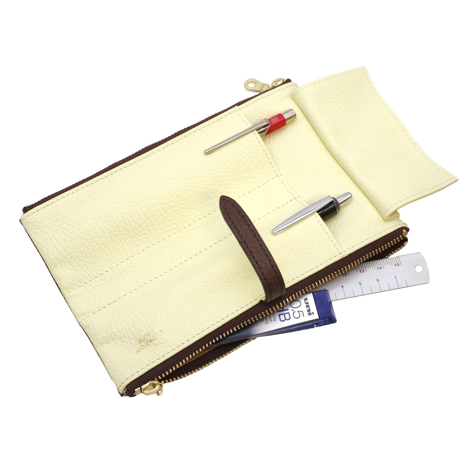 Amazon | KDM限定 ルポ2 ペンケース【ダークブラウン】本革 筆箱  