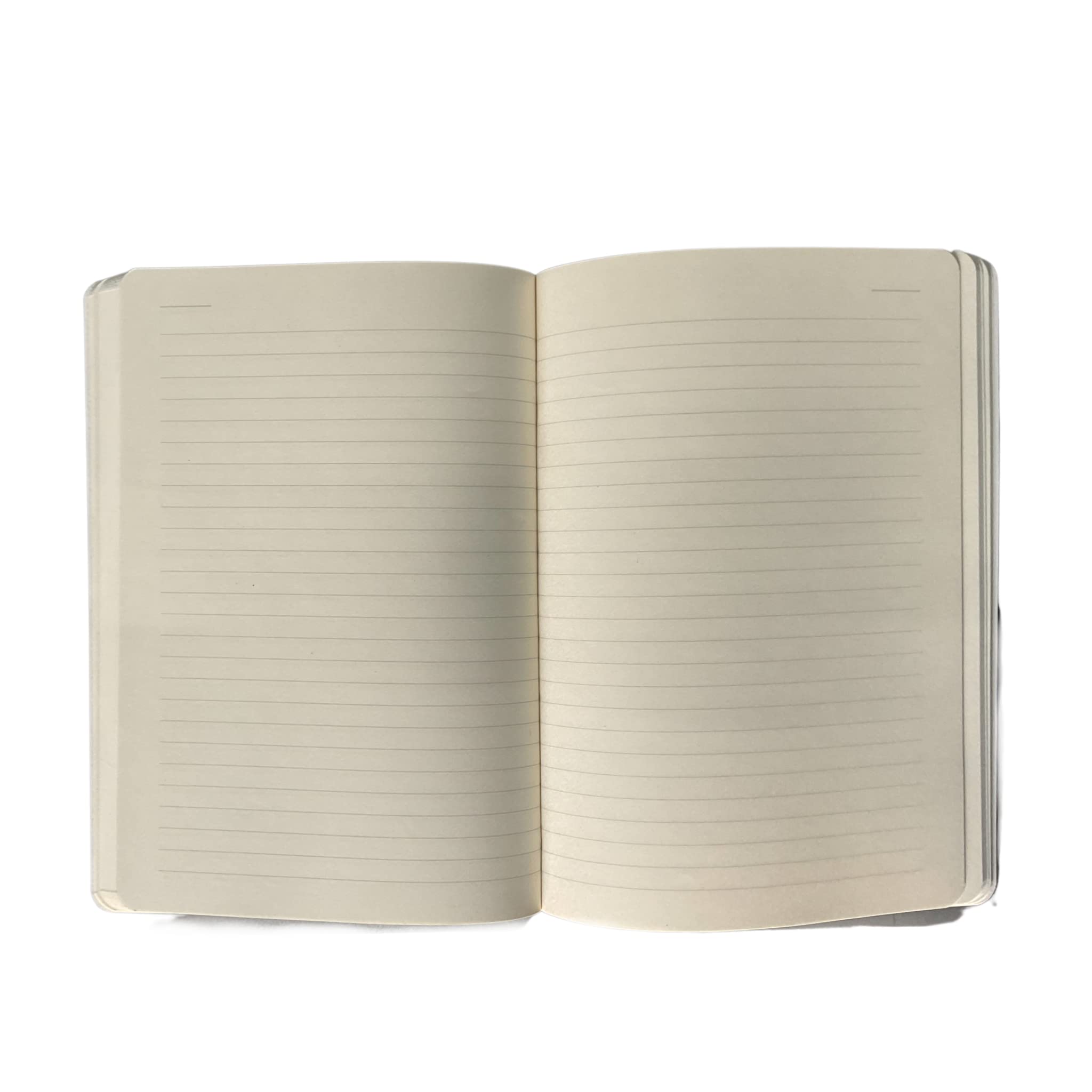 Fun Lines Premium - Notebook/Journal/Diary - Soft Cover- A5 (5.8 x 8.3 inches) - 80 GSM - 160 pages- (14.7 x 21 cm) (Kraft-Ruled) 1