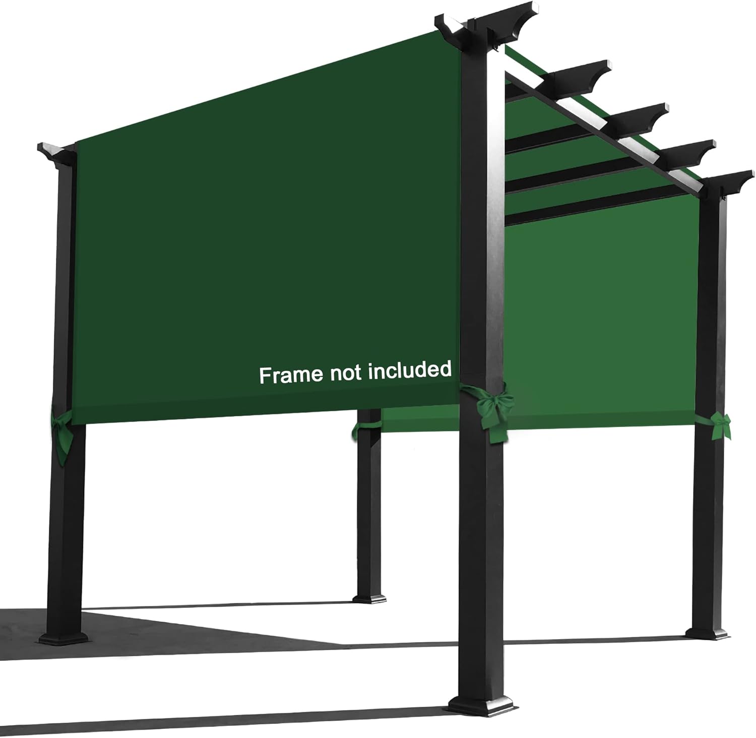 Alion Home Waterproof Pergola Covers - Pergola Replacement Canopy - Universal Replacement Canopy for Pergola (14' x 6.5', Forest Green)