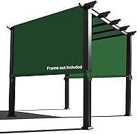 Vista 1 de Alion Home Cubiertas impermeables para pérgola – Toldo de repuesto para pérgola – Toldo de repuesto universal para pérgola