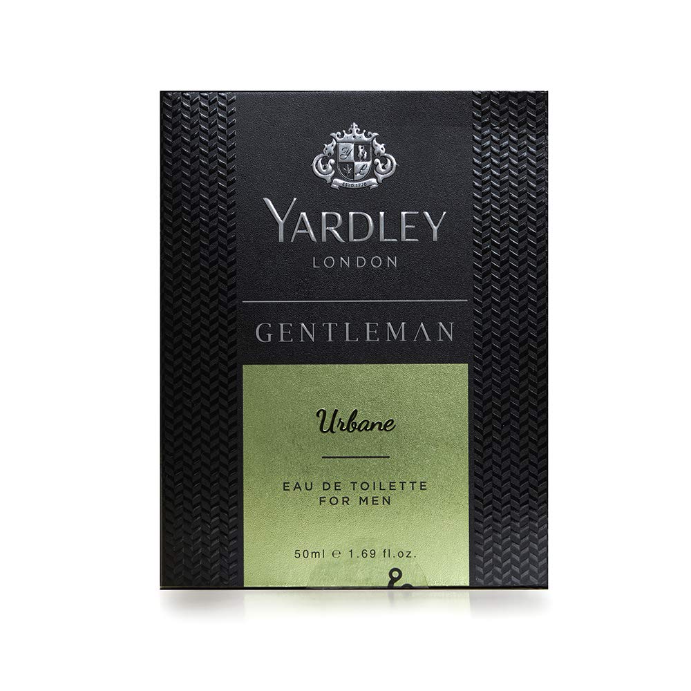 Yardley London Gentleman Urbane Perfume for Men (Eau de Toilette - EDT), 50 ml