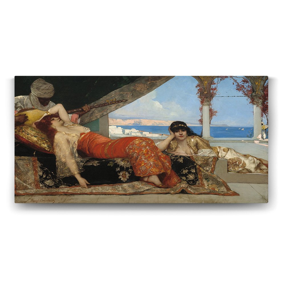tabloshop Joseph Benjamin Constant - The Favorite of the Emir - 60x30cm