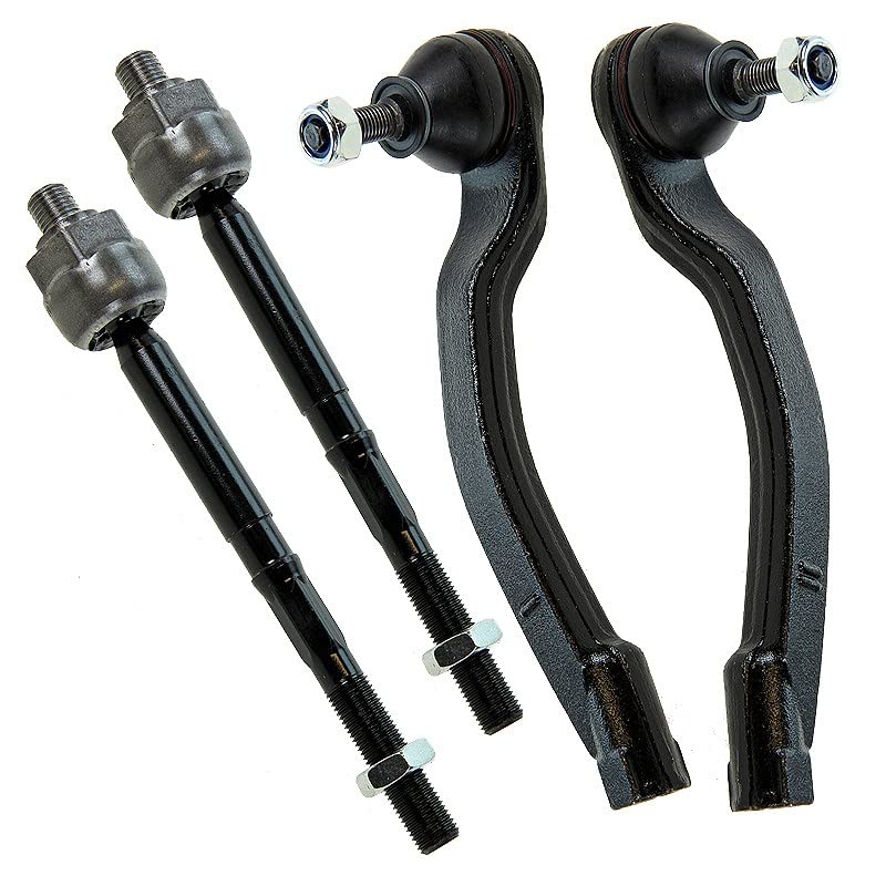ATEC Germany 2x barre d'accouplement avant gauche droite, 2x tête de barre d'accouplement avant gauche droite Compatible avec RENAULT SCÉNIC II (JM0/1_), MEGANE