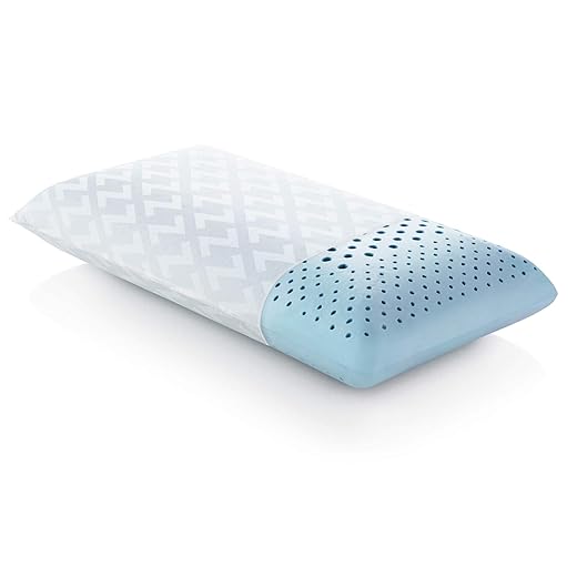 Malouf Zoned Dough Gel-Infused Memory Foam Pillow