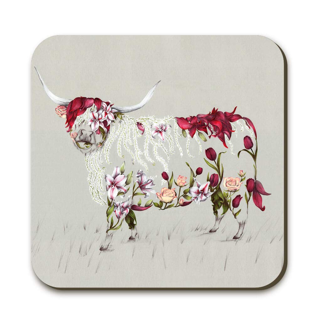 Wraptious Rustic Bonnie Coaster by Kat Baxter