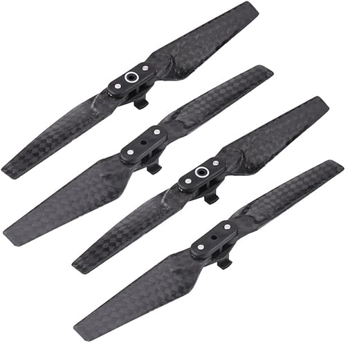 Miniatura 7 de oceanside 2 pares de hélices plegables de fibra de carbono para drone Quadcopter, para DJI Spark