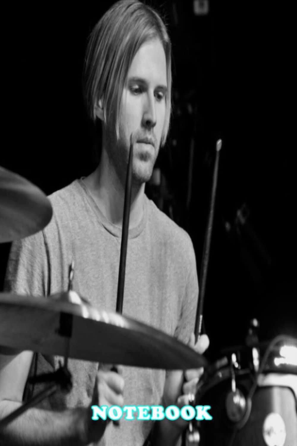 Notebook : Brooks Wackerman Korn Band Lined Journal 6 x 9" 100 Pages for Office, School Supplies , Thankgiving Notebook Gift #58