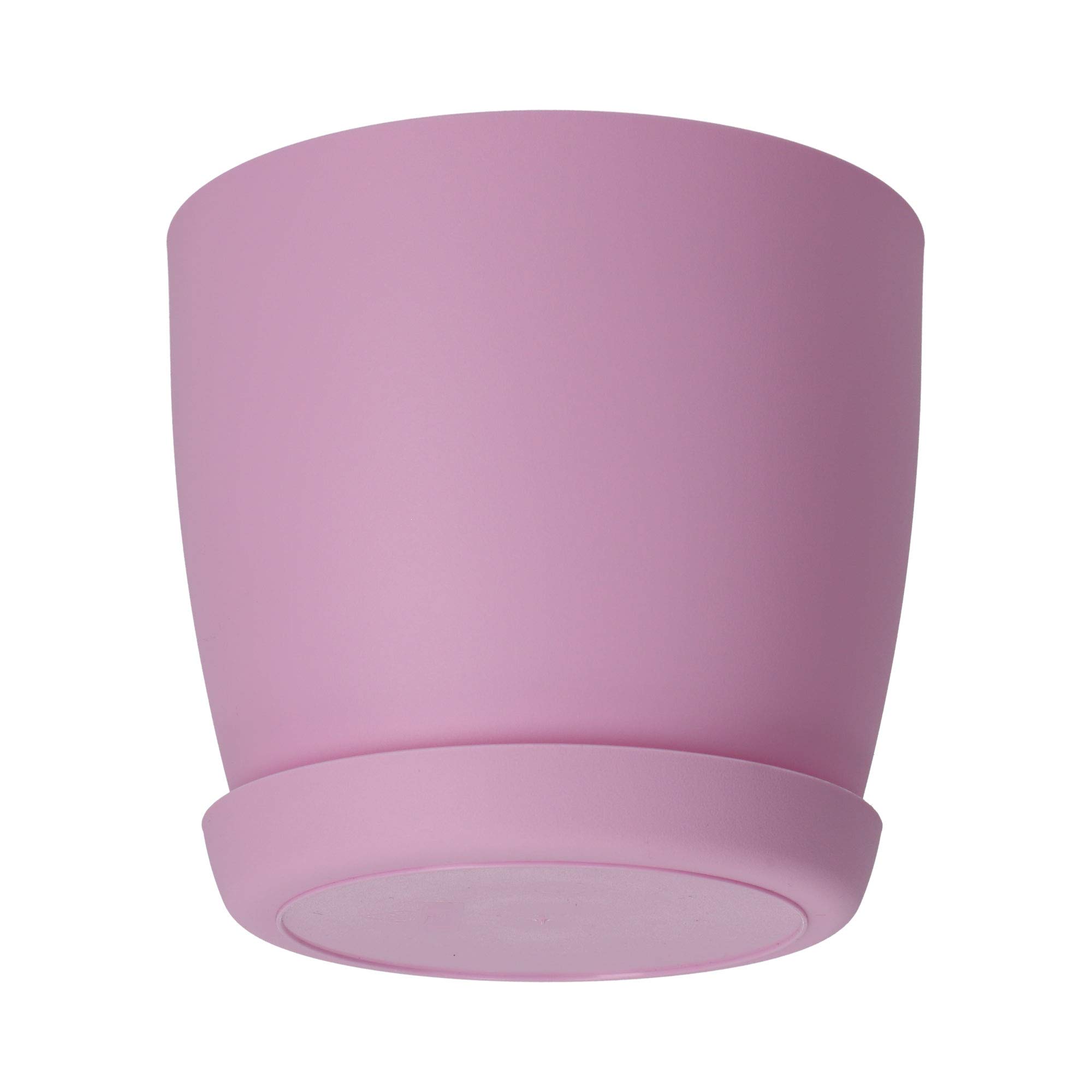 KADAX Maceta con Plato y Plato para Cactus, helechos (30 cm, Rosa) — view 9