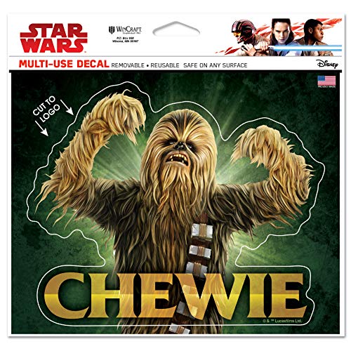 WinCraft Star Wars Star Wars Star Wars 5" x 6" Multi-Use Decal - Cut to logoWinCraft Star Wars 5" x 6" Multi-Use Decal - Cut to Logo, Multicolor, NA