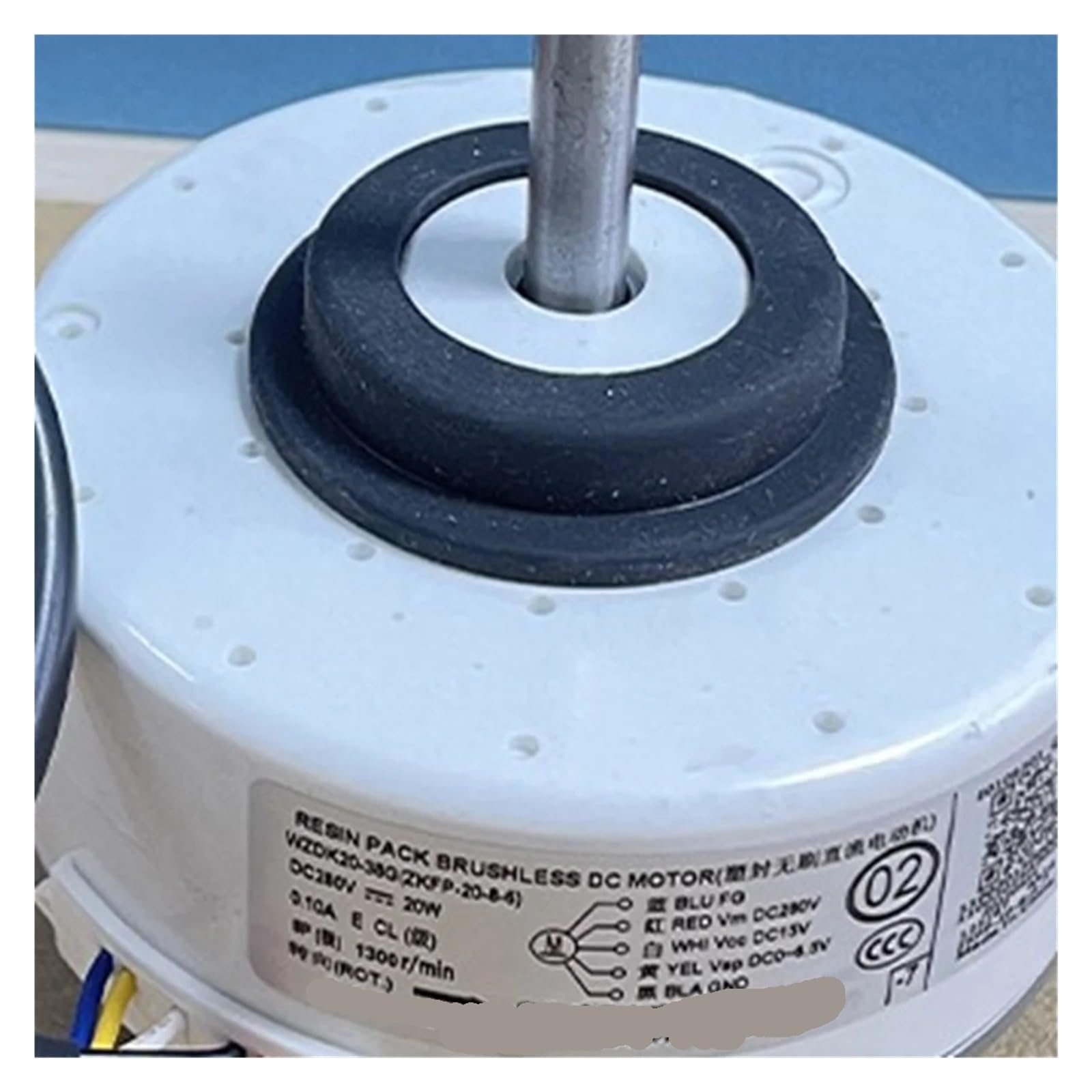 WZDK20-38G Klimaanlagen-Innenmotor (ZKFP-20-8-6) 20 W Bürstenloser DC-Lüftermotor For Den Haushalt