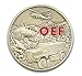 OEF Operation Enduring Freedom Challenge Coin - Military Coin Designed by Military Veterans - Great 3D Detail Die Struck Brass Coin