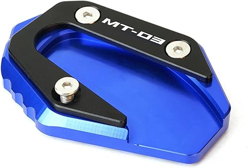 Miniatura 10 de MOWOK Soporte lateral de pie para Yamaha MT03 MT-03 2017-2019 Accesorios de motocicleta CNC Soporte de aluminio Placa de soporte para Yamaha YZF-R3