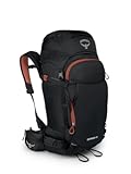 Sopris 40L Ski and Snowboard Backpack&comma; Black
