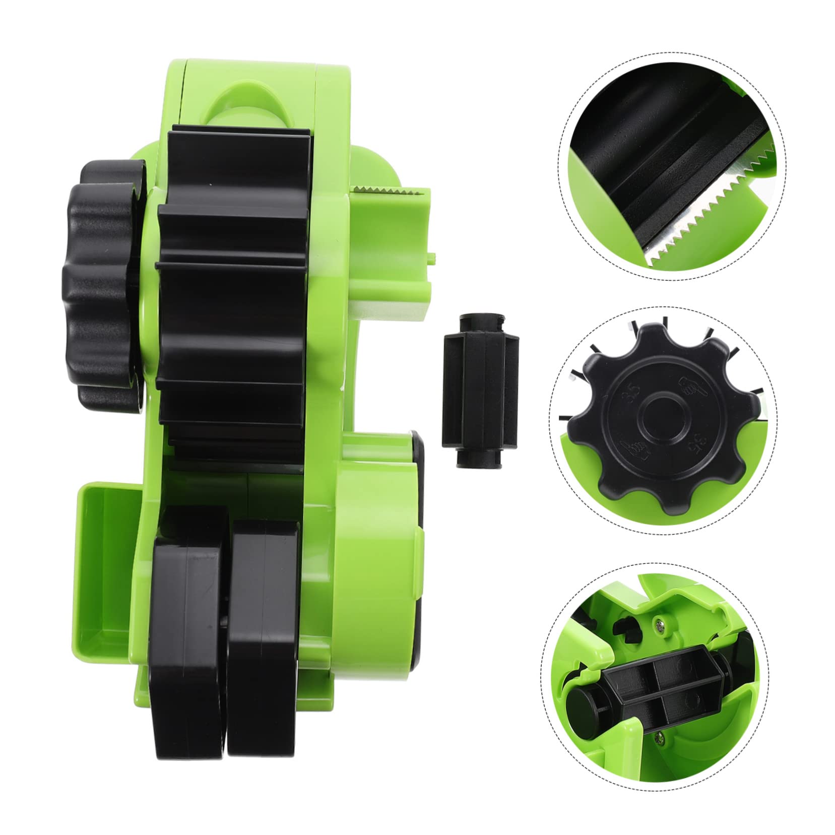 MAGICLULU Dispenser per Nastro Adesivo Termico Supporto da Tavolo per Distributore di Nastro Taglierina Pratica per Adesivo Realizzato Materiali di Durevole e Utilizzabile