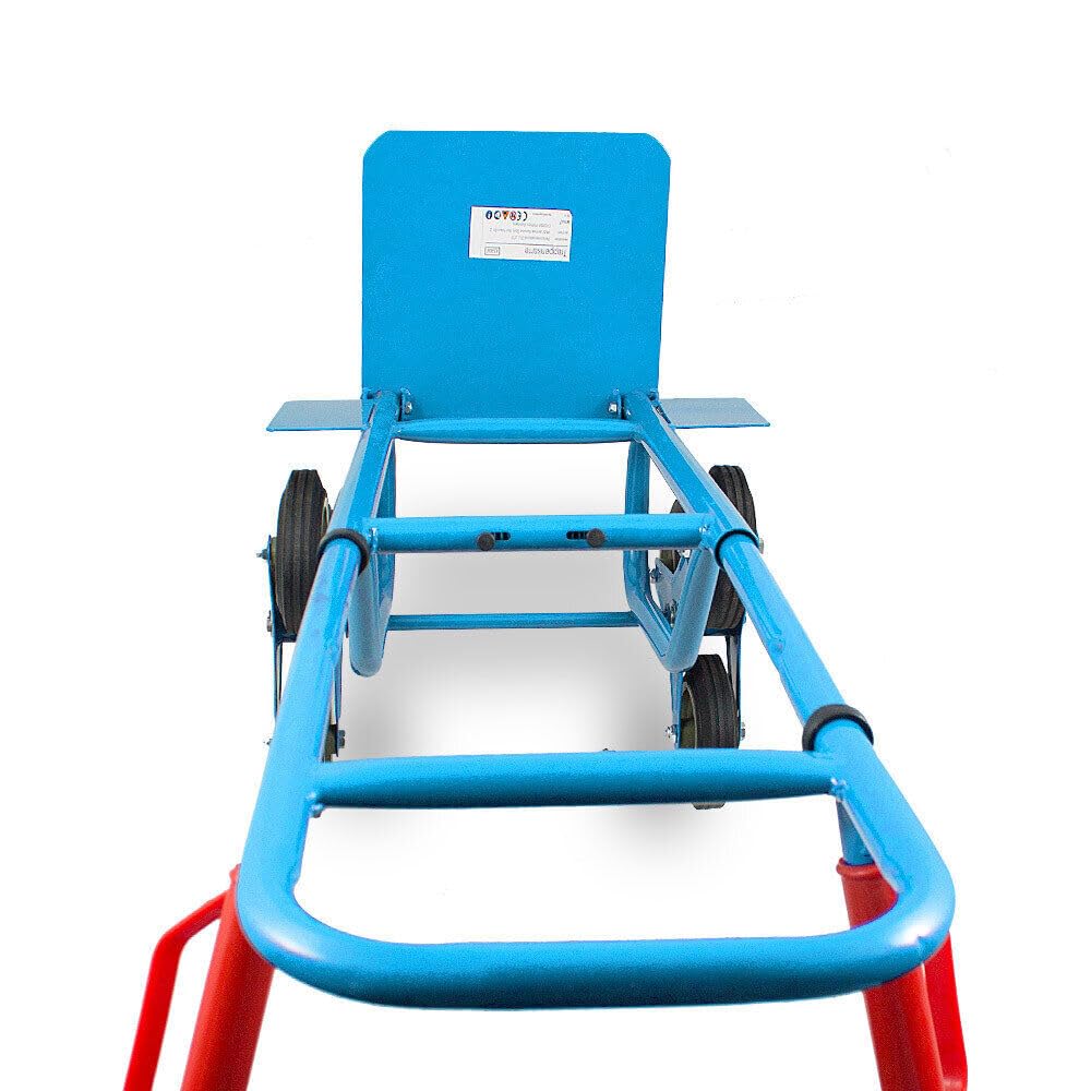 BITUXX Karre Treppenkarre Sackkarre Treppe Treppensackkarre 200kg Treppensteiger Stapelkarre Klappbar Hartreifen