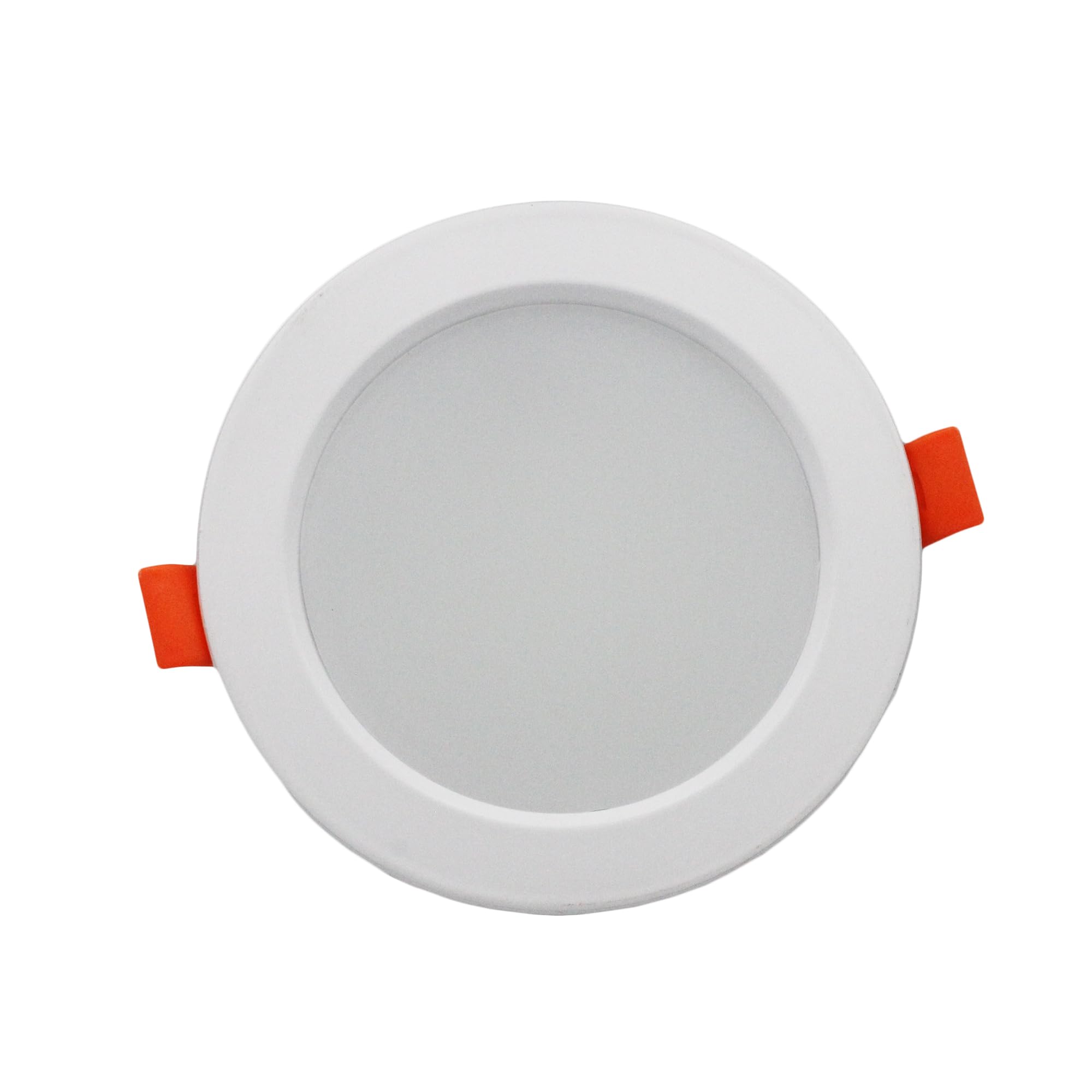 Levin LED Downlight Ceiling 12W Ultra Slim Recessed Ceiling Lights – Pack of 1 | Fixed Round White Panel Lights Warm White 3000K | Energy Efficient Spotlights | Mains Powered Indoor Down Lights