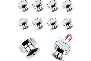10-Count Magnetic Pin Backs for Enamel Pin Adornment: Your Pin-Collecting Savior