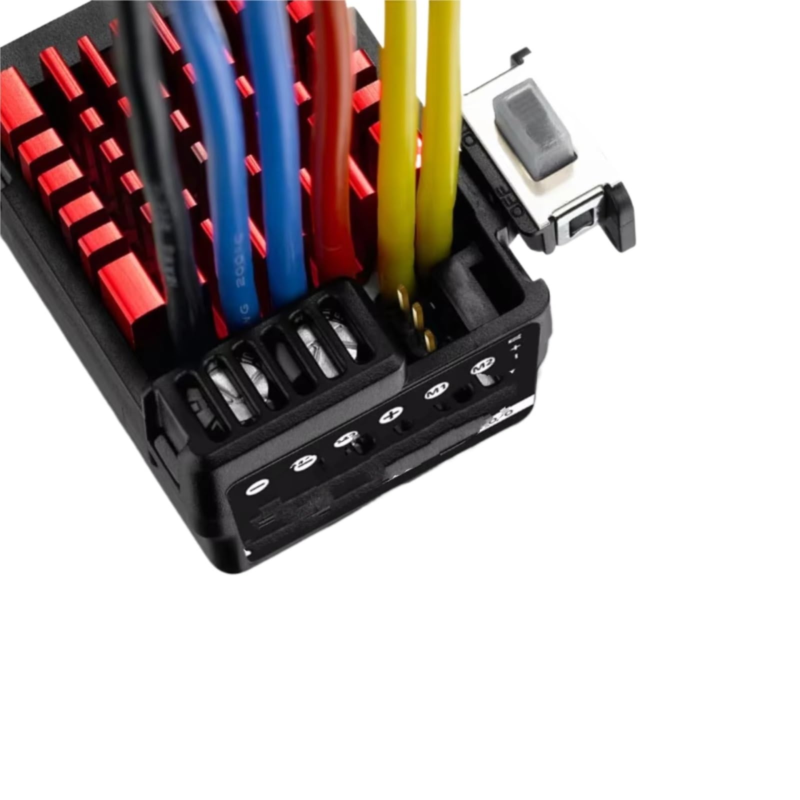 Per 1/10 1/8 0880 Vari Veicoli Doppio Motore Brushed ESC Supporta La Scheda Di Programmazione Adatto Per Riparazione Aggiornamento Accessori Parti Di Ricambio Regolatore Velocità Rc