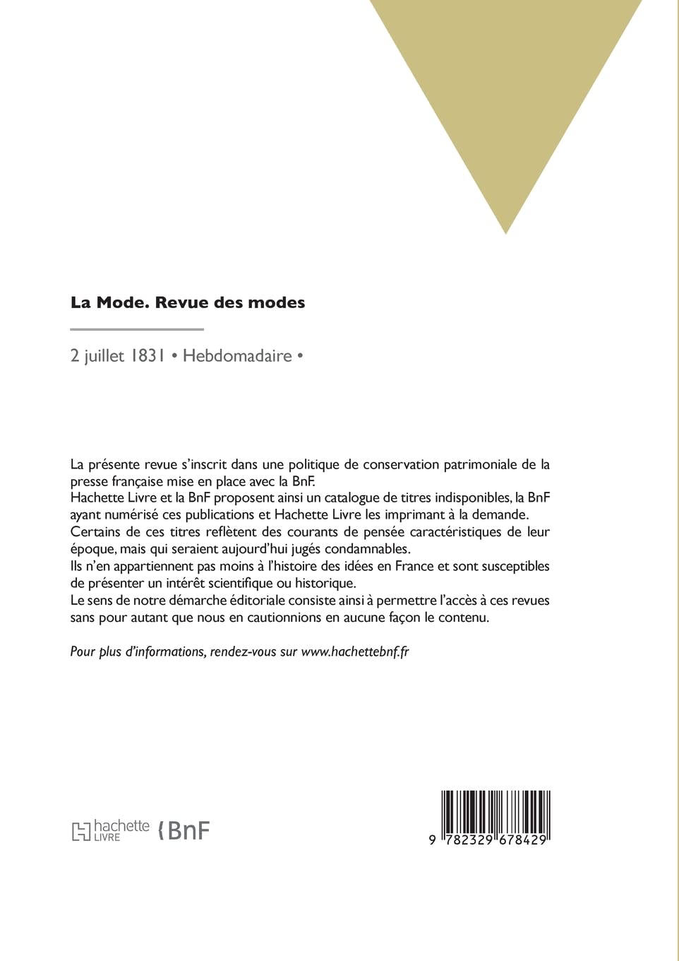 La Mode: Revue des modes, galerie de moeurs, album des salons