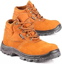 Bota/botina De Segurança Em Nobuck Com Bico Pvc - Bracol Baf