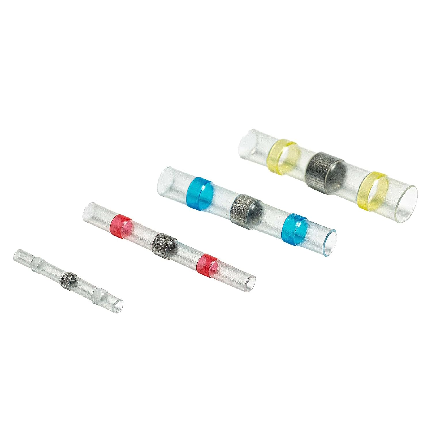 300Pcs Waterproof Solder Sleeve Tube Electrical Wire Insulated Butt Connectors Mixed Heat Shrink Terminals Kit VUQLDHAYZ