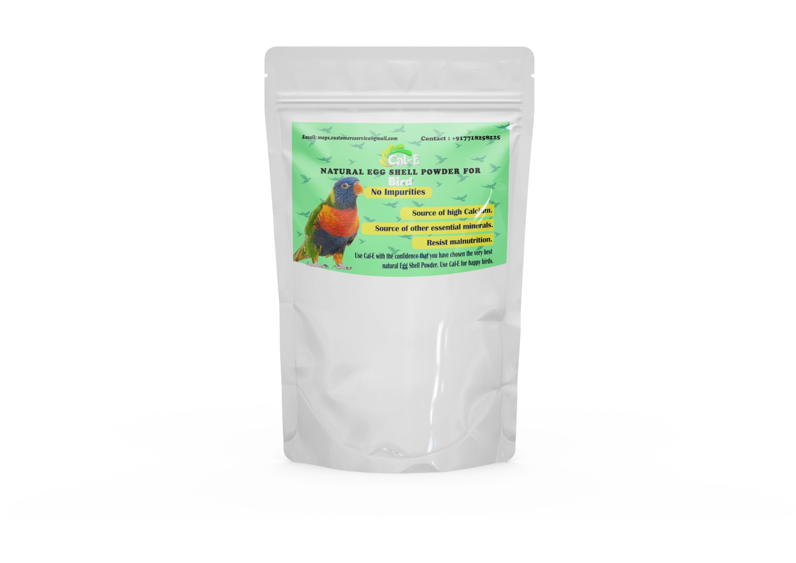Cal-E Natural Egg Shell Powder for Bird | Pure Calcium and Mineral Suppliment (0.5 Kg) (Pack of 2) (B0CN6ZW8FL) Amazon Price History, Amazon Price Tracker