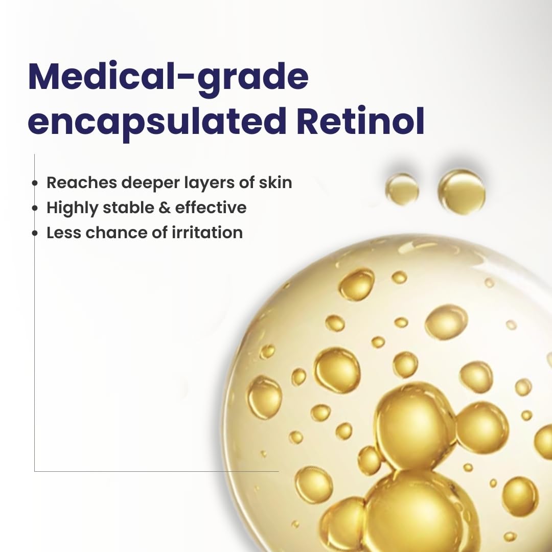 RE' EQUIL 0.1% Retinol Night Cream | Repairs Wrinkles & Fine Lines | Improves Skin Firmness | Beginner Friendly | All Skin Types | Anti Aging Cream For Women & Men 32G 1