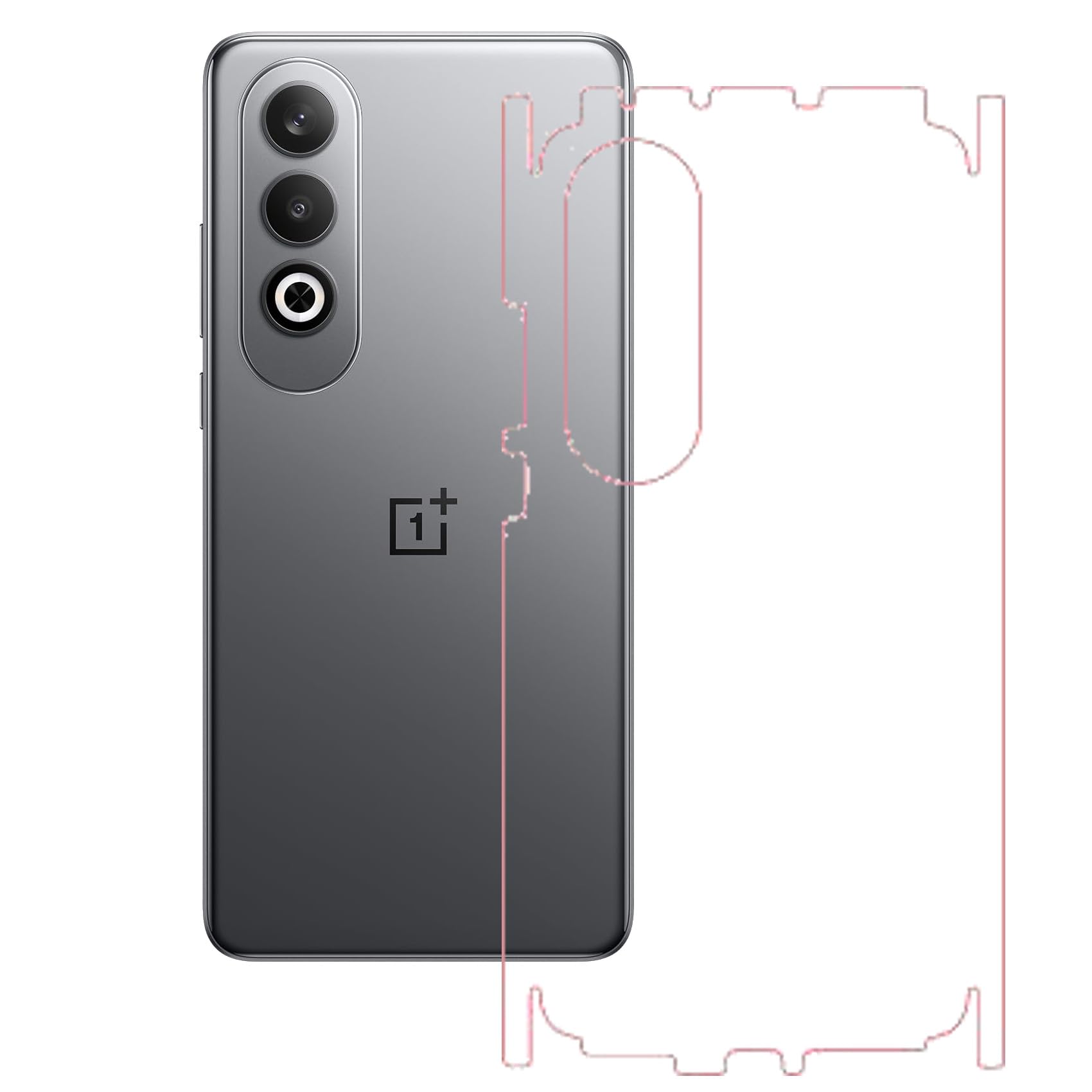 HOBBYTRONICS® Oneplus Nord CE 4 | 1+ Nord CE 4 5G Matte Full Coverage Back Screen Guard (Not Glass) Back Side Screen Protector Haptic Touch Film Anti-Fingerprint Anti Scratch (Matte, Transparent) (B0D1ZHCZLR) Amazon Price History, Amazon Price Tracker