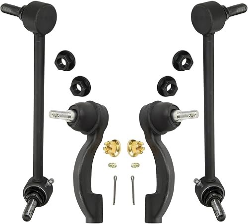 Detroit Axle - Barras estabilizadoras delanteras AWD para Cadillac ATS CTS 2014-2019, 2 barras de acoplamiento exteriores, 2 eslabones de barra