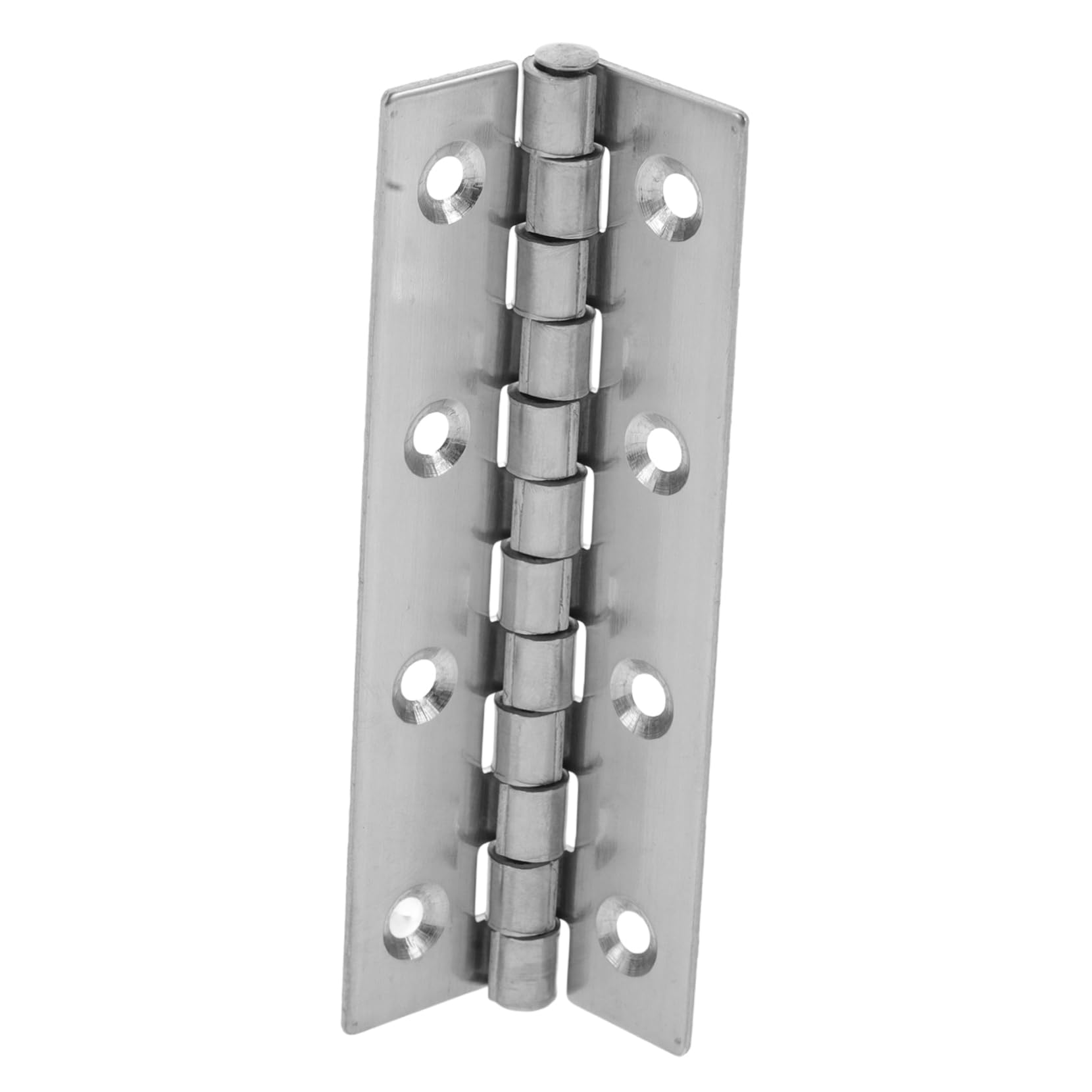 MUCKLILY 304 Stainless Hinge 40x100mm for Rv Cabinet Doors Outdoor Trailer Hinges Marine Boat Use