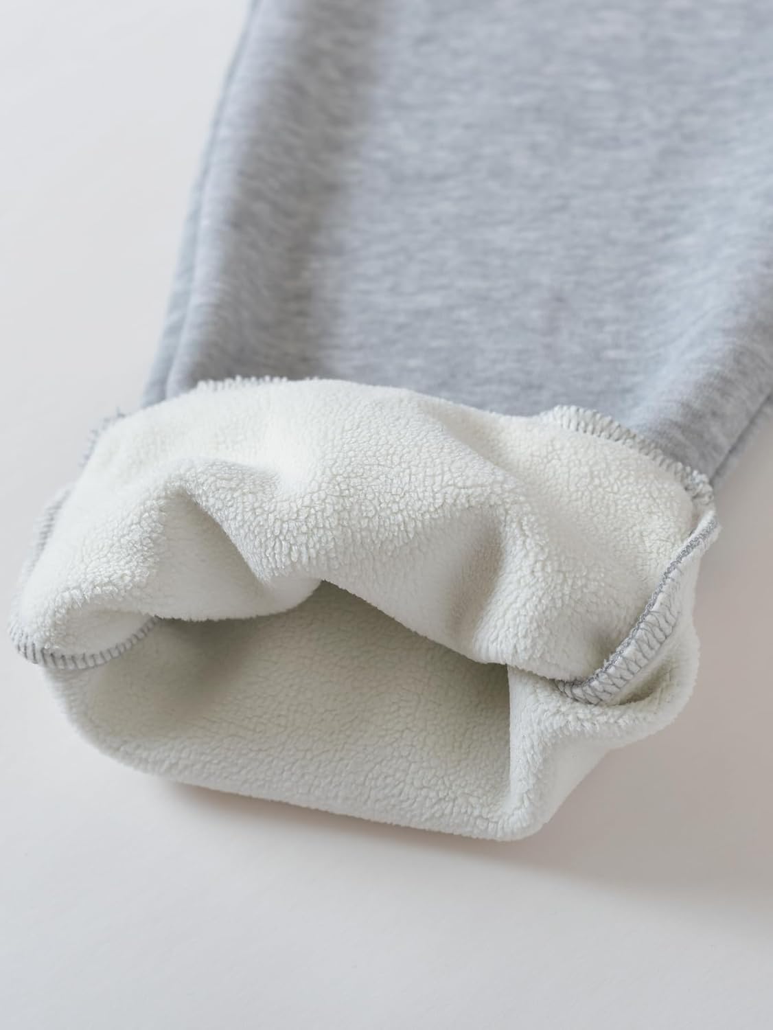 Weintee Men's 34" Inseam Tall Fleece Sweatpants Warm Pants for Winter - Image 2