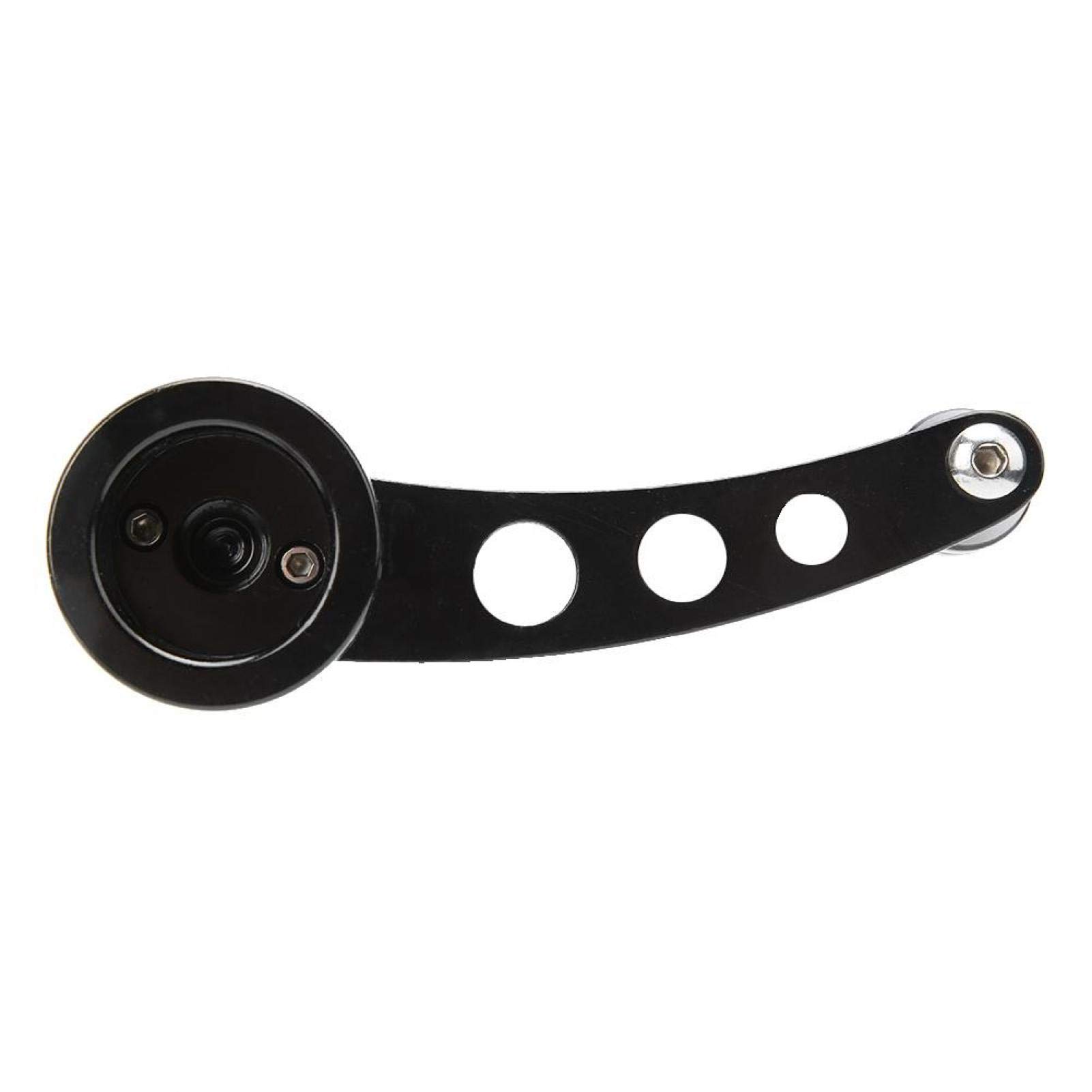 aqxreight 3in Manivelles de fenêtre CNC Aluminum Alloy Window Crank Handle Kit Fits for Chevy noir