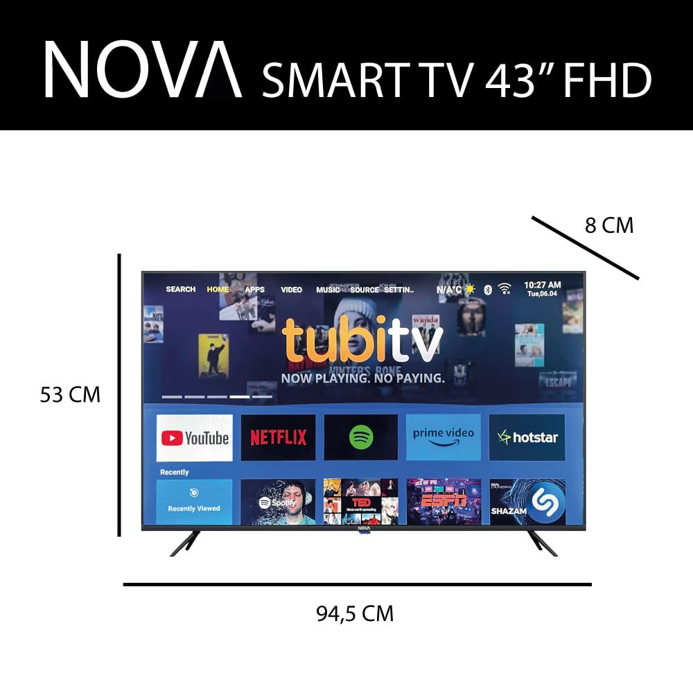 Smart TV 43 Pollici FHD Android 14 - Dettaglio
