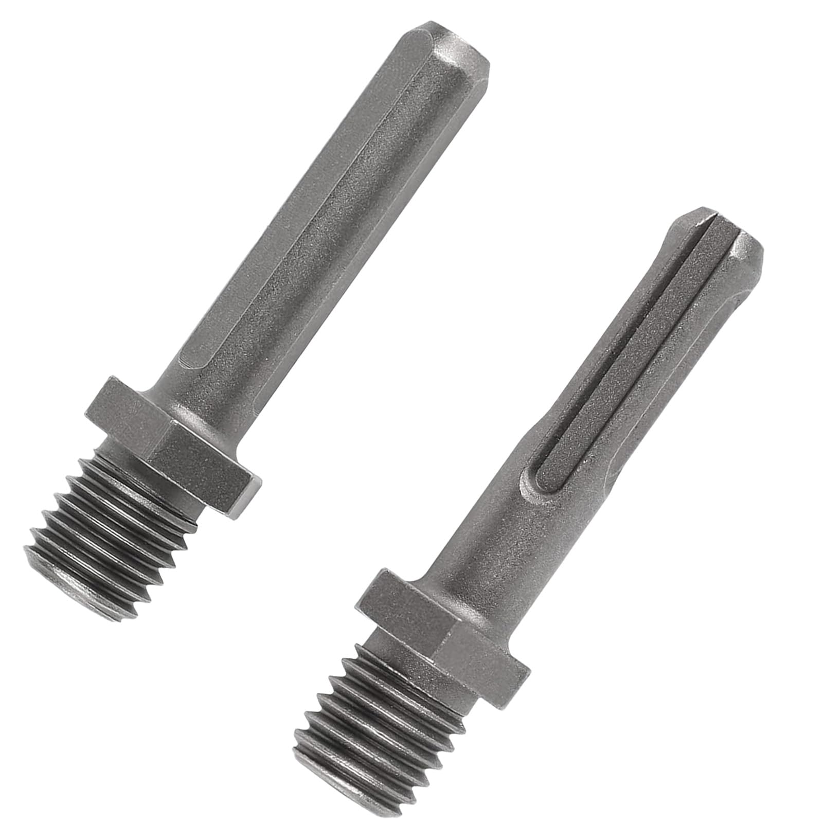 Icetop Adapter für M14 Wasserbohrer auf 2-Nut-2-Schaft & Dreikantschaft | Quick Release Adapter für Verlängerungsstange – Bohrerzubehör für Elektrowerkzeuge