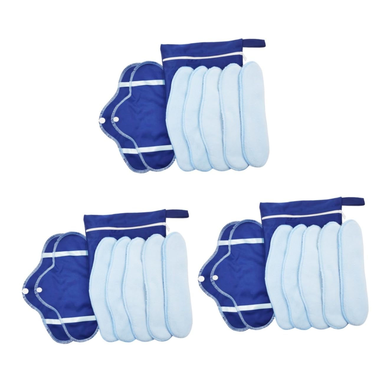 Didiseaon Uds Paño Menstrual Higiénico Paño Lavable Para Mamá Panty Menstrual Toalla Sanitaria De Tela Toalla Sanitaria Lavable Almohadilla Menstrual De Flujo Pesado Almohadillas