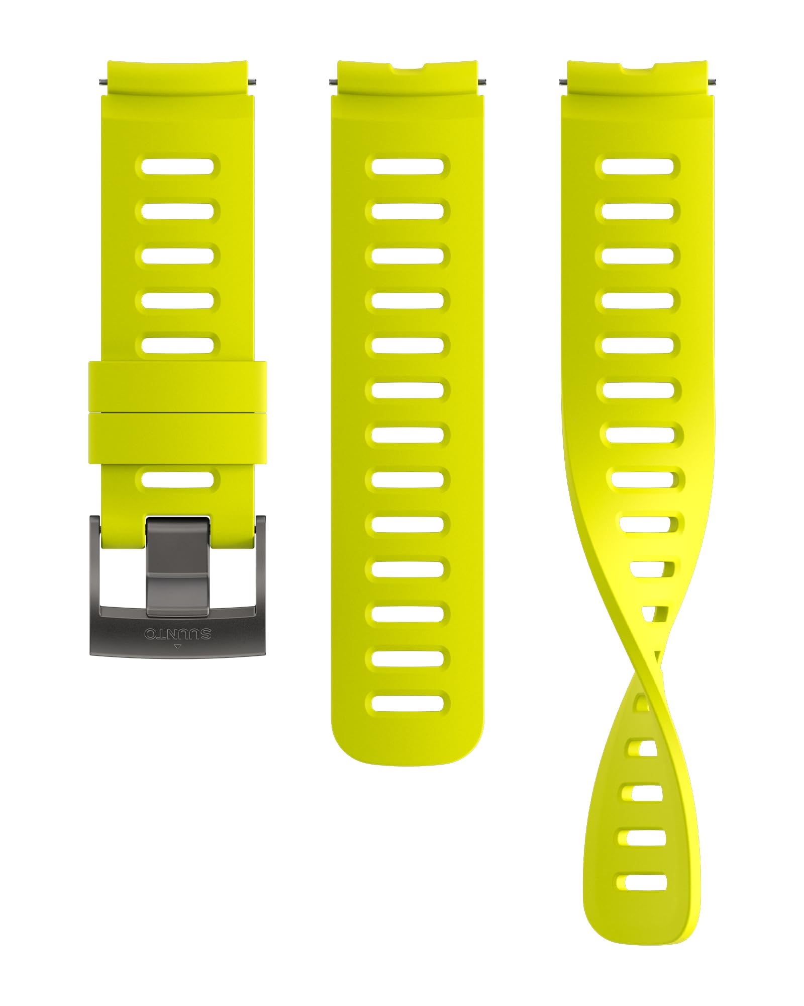 SUUNTO Pasek do Zegarka 22 Div1 Silicone Strap Lemon Yellow S+M