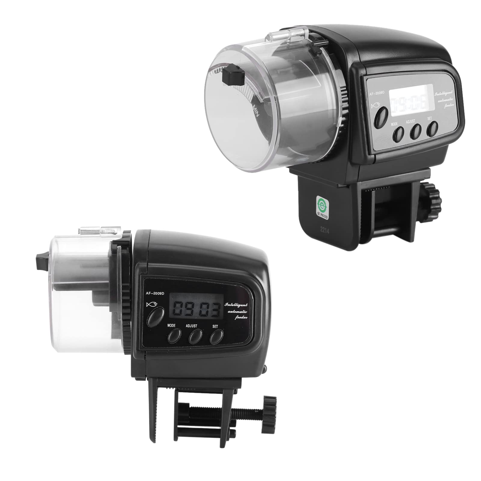 Distributeurs de Nourriture ，Aquarium Distributeur Poisson de Nourriture Aquarium sous leau Automatique Aliments Food poissonDistributeur Distributeur Minuterie Poissons LCD numérique électronique