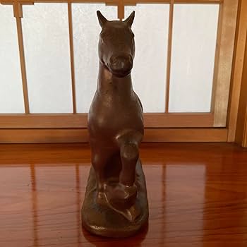 備前焼　午　馬　置物　　服 備前焼 午 馬 置物 服 備前焼 午 馬 置物 服 Amazon.co.jp: 陶芸