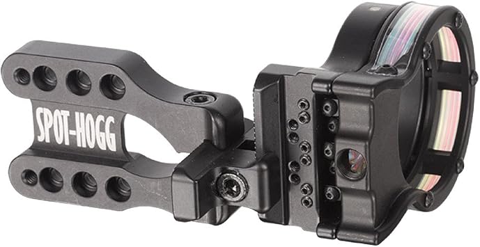 Spot Hogg Hogg-It MRT | 5 Pin Bow Sight | Right/Left Handed | Pin Size .01/.019/.029 | Made in The USA Right Handed, .019 Pin Diameter