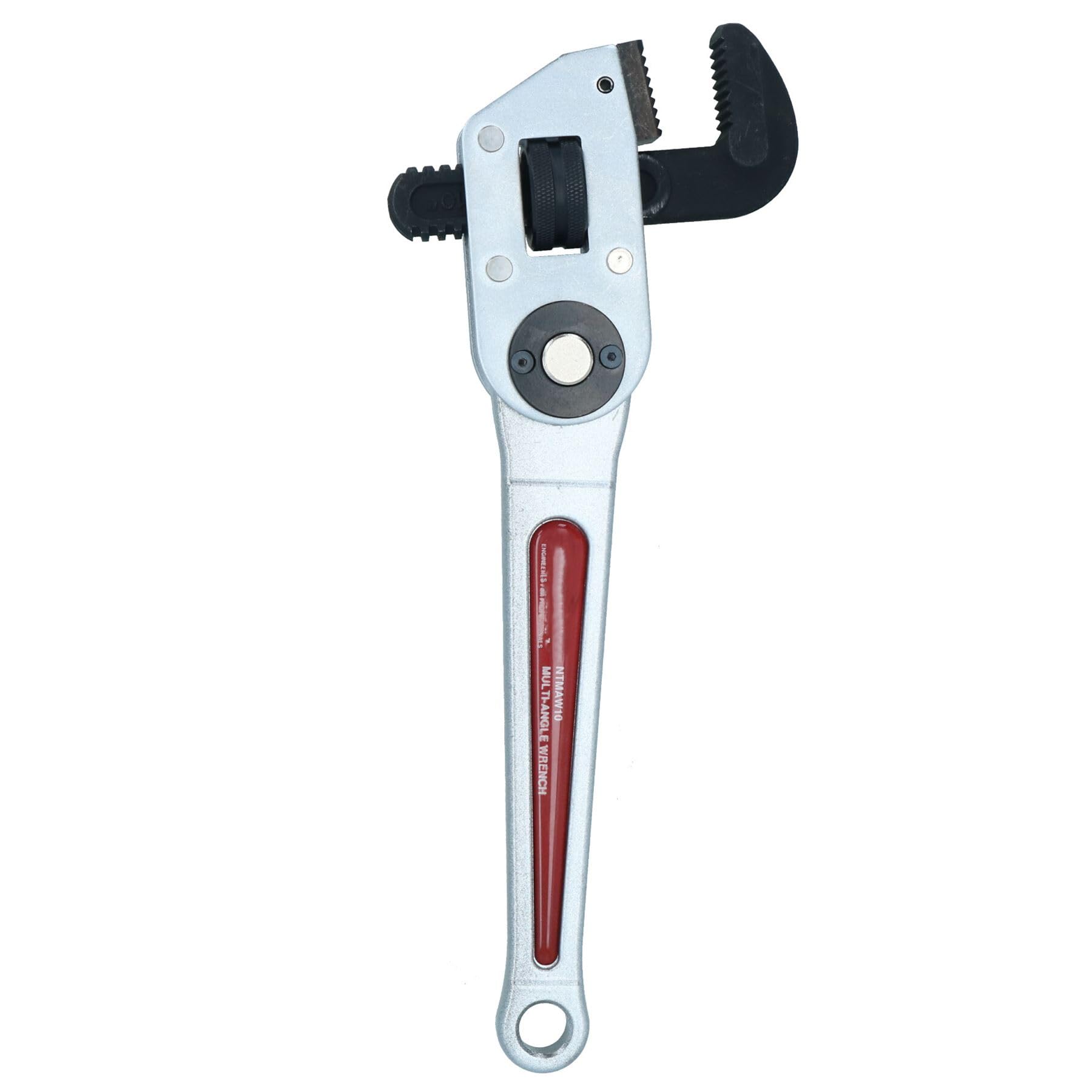 AB Tools Clé à molette multi-angle Stilsons 0-53 mm pour tuyaux 10 positions