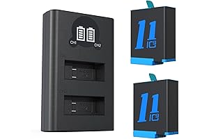 Hero 9/10/11 Batteries, a Powerhouse for Your GoPro Adventures