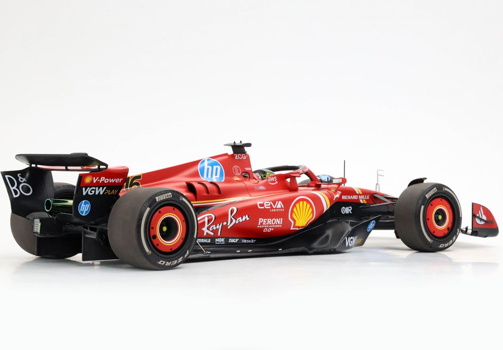 Amazon | BBR 1/18 フェラーリ F1 SF-24 イタリアGP 2024 優勝 #16
