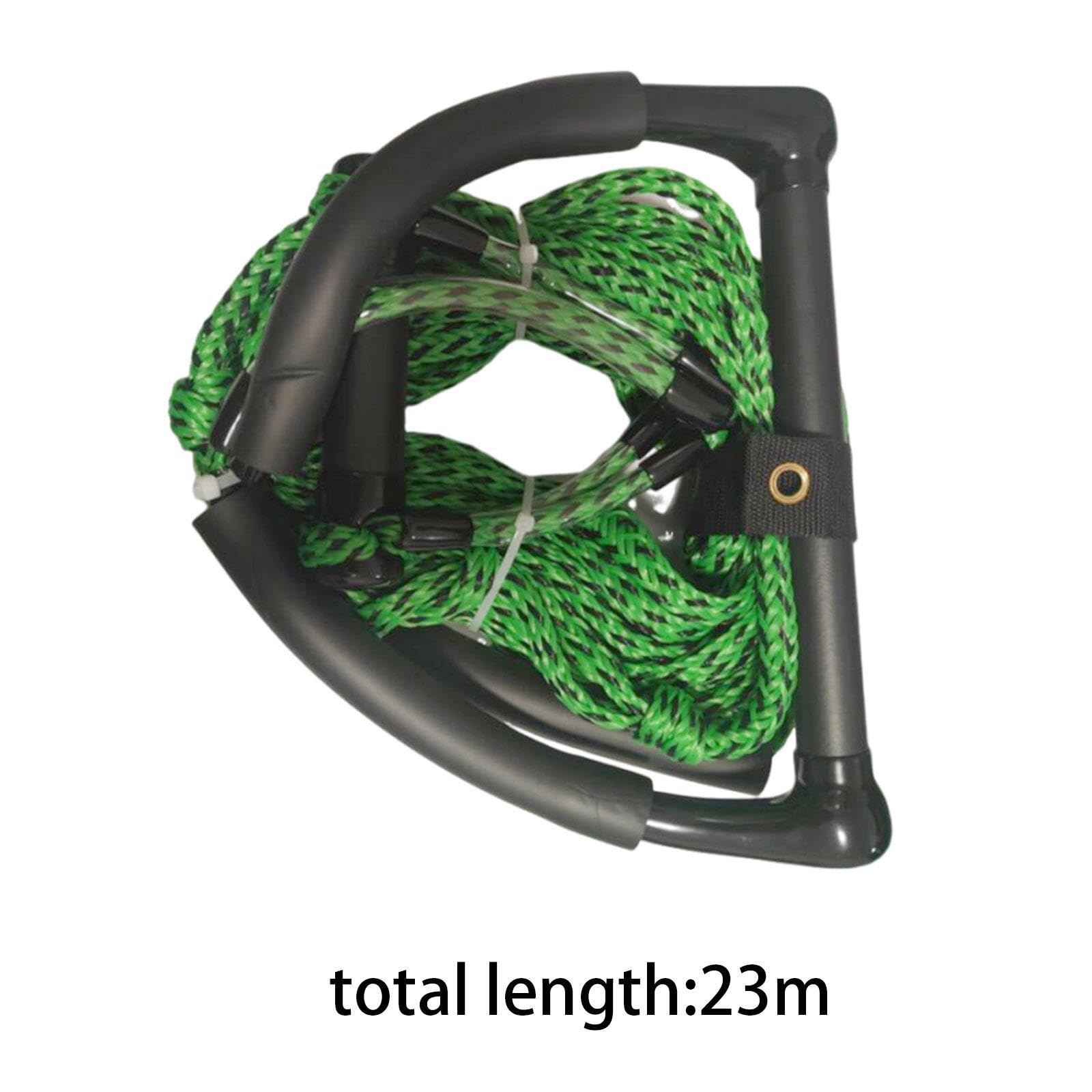 Hochleistungs Wasserskiseil 23 m, robust und mit komfortablem Griff, ideal für Surf und Wakeboard Abenteuer, komfortabler Griff, multifunktional im Wassersport