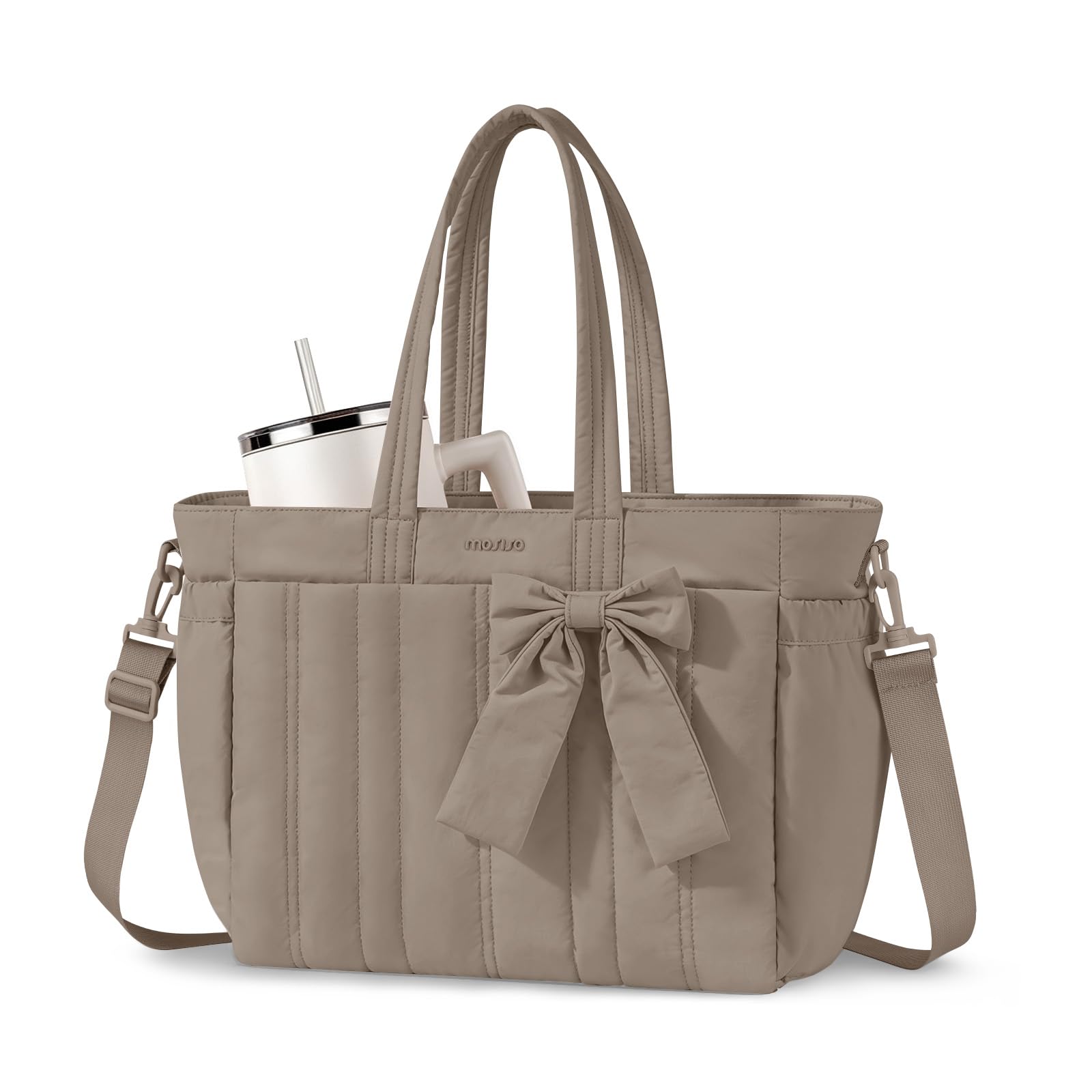 MOSISO Handtasche Damen Groß, 15,6 Zoll Leichte Arbeitstasche Laptoptasche