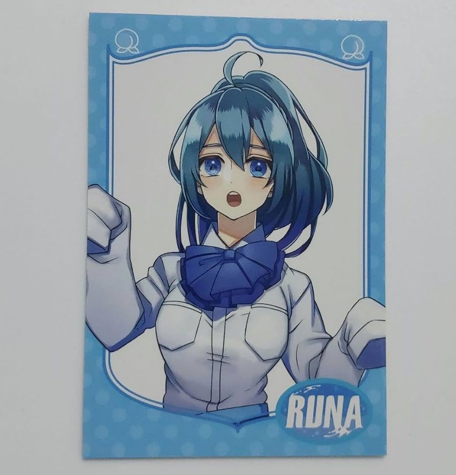 INI トレカ（るな） Amazon.co.jp: カラフルピーチ るな からぴち 初期トレカ 等身