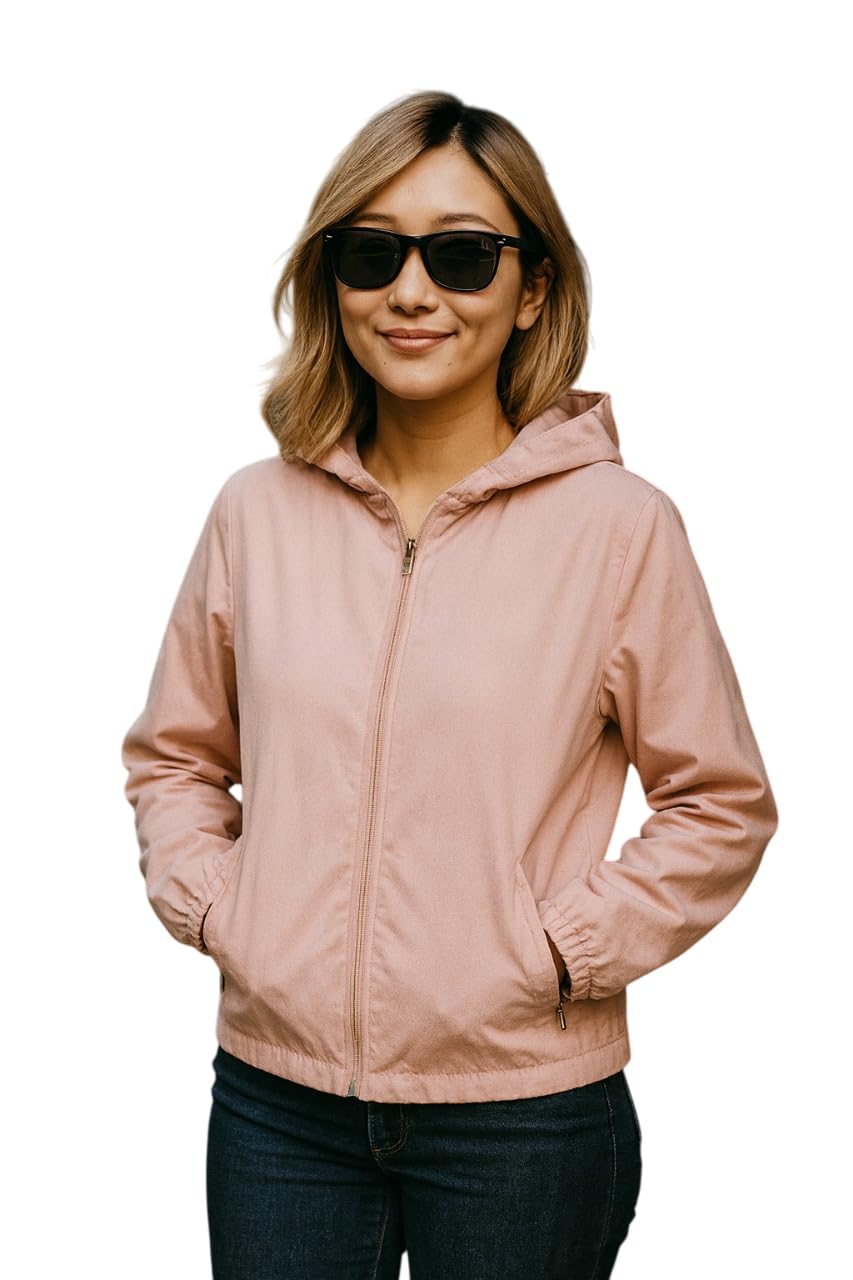 LITZO Women's Solid Zipper Hooded Sweatshirt | Front Zip, Ribbed Hem, Lined Hood, Casual Winter Wear | Winter Wear for Women's (L-118-121)-picture-17