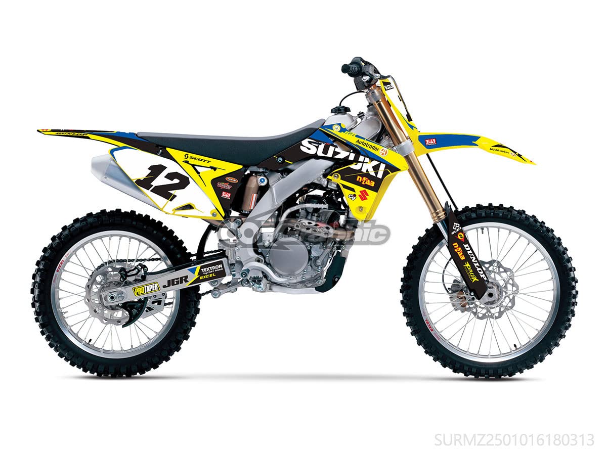 Graphics Decals Stickers Full KIT for Suzuki RMZ 250 2010-2018