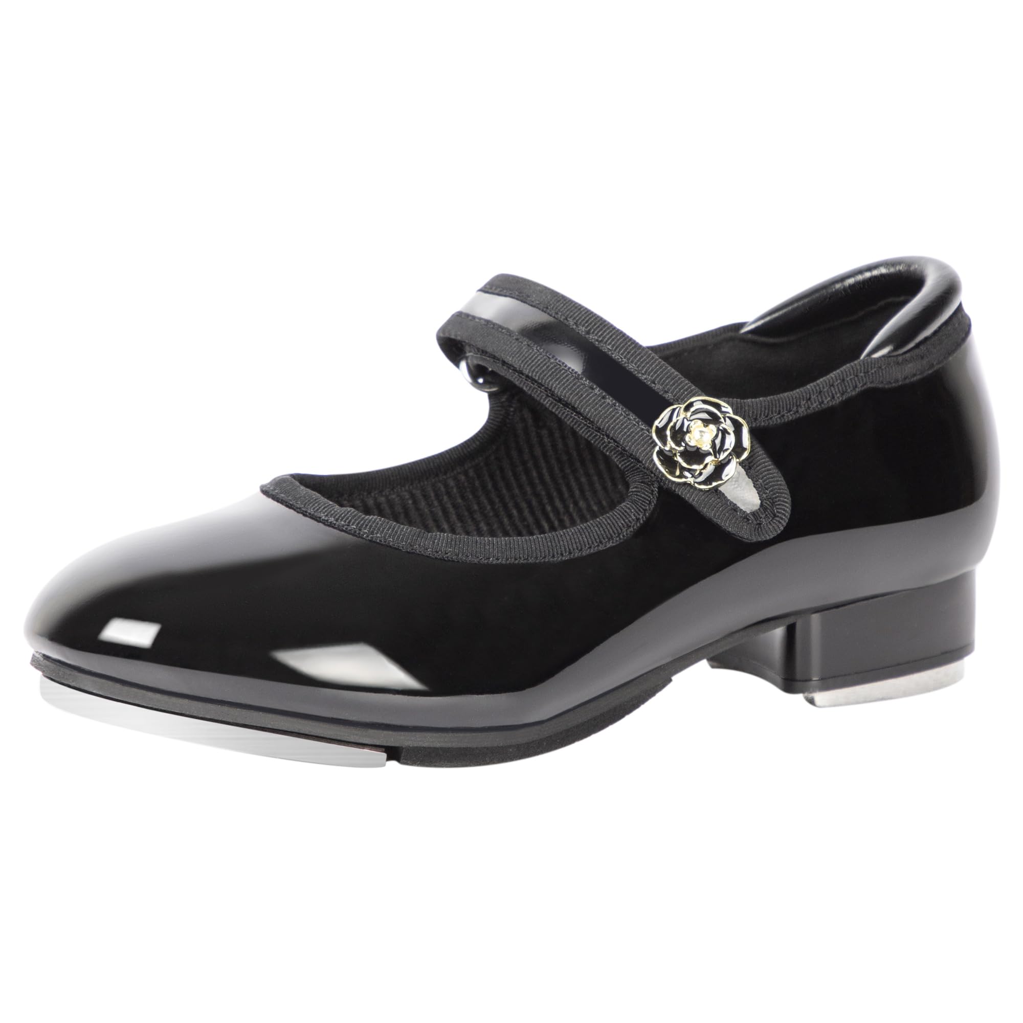 Linodes Easy Strap Tap Shoe for Girls and Boys (Toddler/Little Kid/Big Kid)