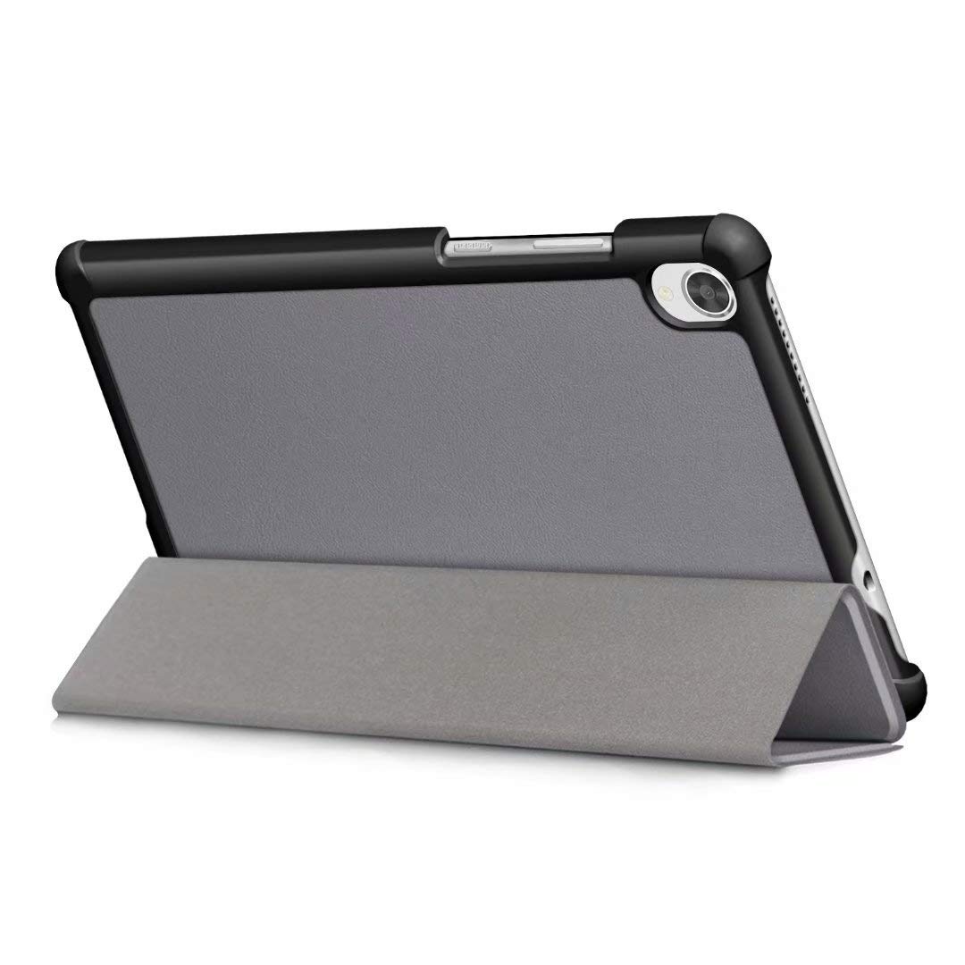 Custodia In Pelle Per Lenovo Tab M8 FHD/HD Con Supporto A Libro E Slot Per Schede, Nera